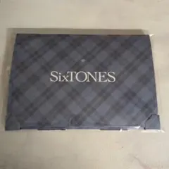 SixTONES チェック柄カレンダー2026おまけつき