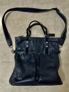 COACH コーチ ショルダー バッグ 黒 レザー ビジネス 通勤A4 PC