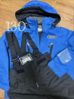 GOLDWIN スキーウェア 130サイズ 青色