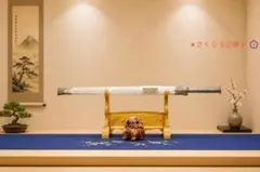 氷魄魂影金线 模造刀 全長102cm漆塗り木鞘 軽量1kg コスプレ・インテリア 氷魄魂影金线 模造刀 全長102cm漆塗り木鞘 軽量1kg コスプレ
