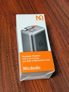 McDodo 67W GaN PD 2ポート+1ケーブル充電器