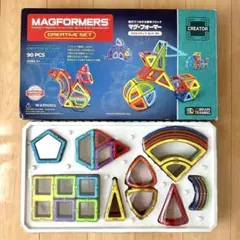 MAGFORMERS(マグフォーマー) 【クリエィティブセット＋車輪】92ピース