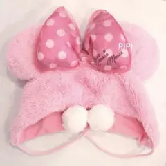 ディズニー　ファンキャップ　ピンク　リボン