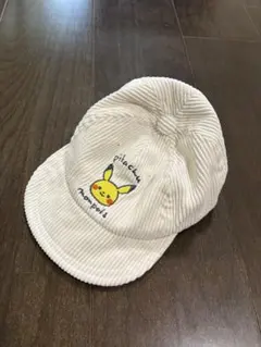 monpoke ピカチュウ コーデュロイ ベビーキャップ 46-48cm