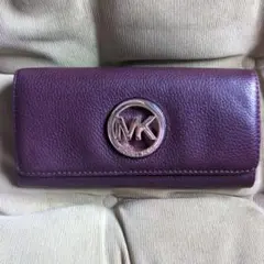マイケルコース 長財布 ロゴメタルパーツ付き ボルドー MICHAELKORS