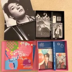 2点セット seventeen ウォヌ バインダー トレカ carat盤 cd