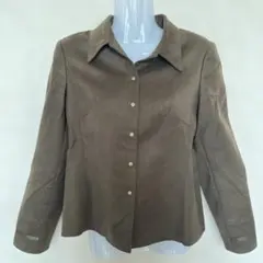 レリアン　シャツジャケット　ブラウス　7