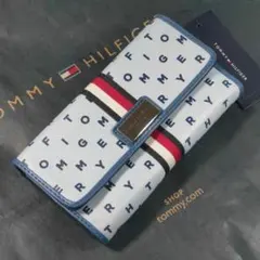 TOMMY HILFIGER　トミーヒルフィガー　 長財布　水色　＃97のサムネイル