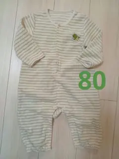 アカチャンホンポ　恐竜ロンパース80