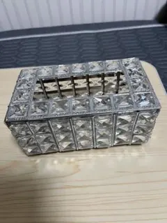 豪華✨キラキラ クリスタル ティッシュボックスケース　豪華なクリスタル風装飾