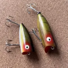 オールドへドン ラッキー13 S2 40s HEDDON Lucky13 / ウッド グラスアイ /オールドヘドン