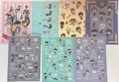 ①名探偵コナン クリアファイル まとめ売り 8枚セット