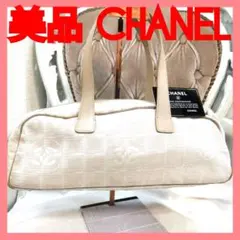 【美品】CHANELニュートラベルライン ミニボストンバッグ肩掛けトートバッグ