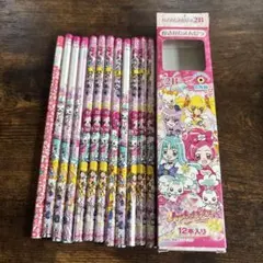 キャラクター柄 2B鉛筆 12本セット おまけ付き