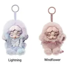 スカルパンダ 紫 ピンク 2点セット Lightning Windflower