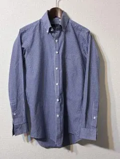 suitselect slimボタンダウンシャツ チェック Sサイズのサムネイル