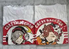 crazy raccoon tシャツ だるまいずごっど　ありさかのサムネイル