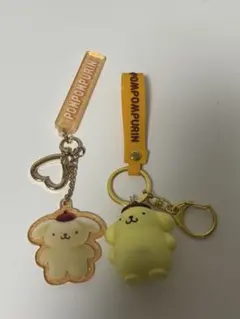 ポムポムプリン キーホルダー セット