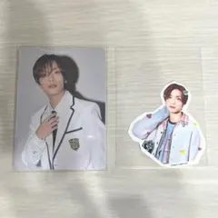 なにわ男子高橋恭平HARDWORKファミクラストアオンライン盤　トレカ　シール