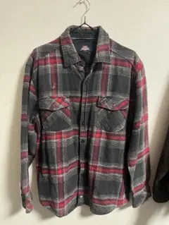 アメリカ古着　Dickies チェックネルシャツ　ディッキーズ