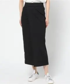 【美品】adidas BH LONG SKIRT 黒 S 夏おすすめ スカートのサムネイル
