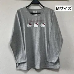 新品 サンリオ ハローキティ レディース トップス カットソー ロンT Mサイズ