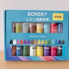 수지 액상 착색제 수지 액체 에폭시 수지 착색제 16 색* 10ml DIY