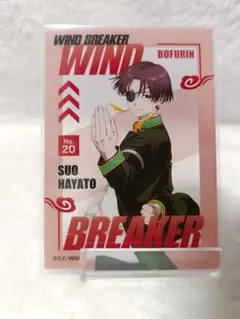 【WINDBREAKER】ウィンブレ 蘇枋隼飛 クリアカード 未使用 美品