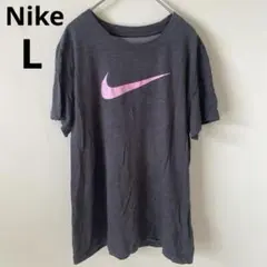 Nike Dri-FIT【L】メンズ トップス Tシャツ 半袖 ダークグレー
