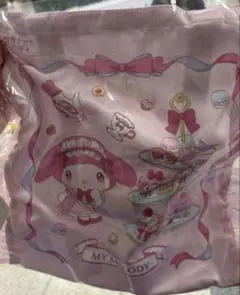 マイメロディクロミ当りくじフリル付きトートバッグマイメロディ