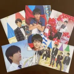 【新品・未開封】SexyZone 佐藤勝利　クリアファイル5枚&うちわセット