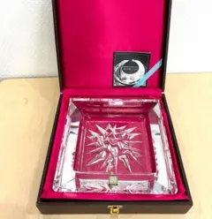 未使用 HOYA CRYSTAL 保谷クリスタル 灰皿 小物入れ 箱付 21cmのサムネイル