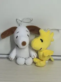 SNOOPY マスコット みんなといっしょ ウッドストック&スヌーピー