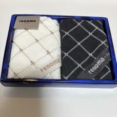 renomaレノマ タオルハンカチ  2枚セット