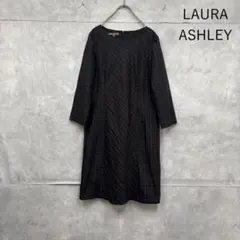 チェック柄 ロングワンピース