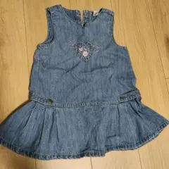 カーターズ　女の子　デニムワンピース