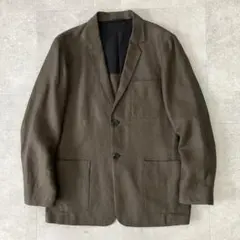 MARGARET HOWELL ヘリンボーン 麻100％ リネンジャケットのサムネイル