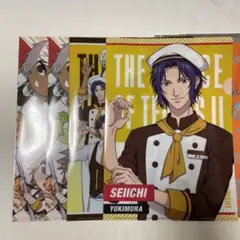 新テニスの王子様 ココス クリアファイル 第3弾 幸村精市白石蔵ノ介種ヶ島修二