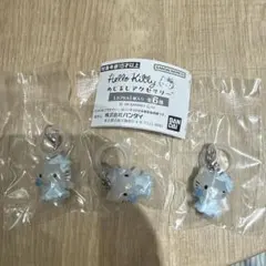 ハローキティ めじるしアクセサリー 天使ver 3個セット ガチャガチャ