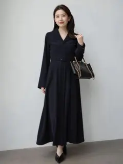 完売6.3万♡アナイANAYI♡2025スラブオックスフレンチスリーブ