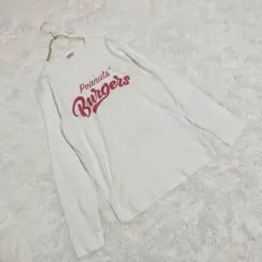 PEANUTS スヌーピー Mサイズ バックプリント 長袖Tシャツ KONGOWのサムネイル