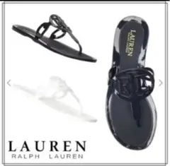 【最終価格】LAUREN RALPH LAUREN ネイビーサンダルのサムネイル