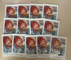 あんスタ レオ ぱしゃっつ 箔押し 6周年 9周年 笑門来福 レター