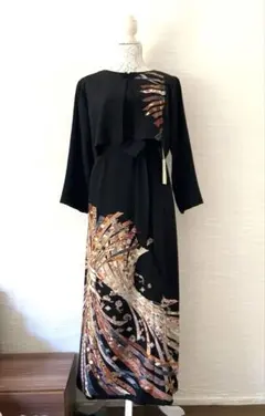 黒留袖リメイク　フォーマルワンピース他3点セット