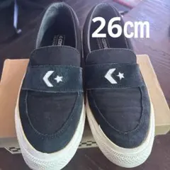 CONVERSE SKATEBOARDING スリッポン ブラック　26センチ
