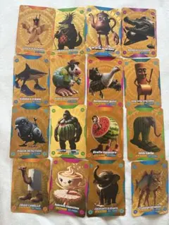 イタリアンブレインロットゴールド トレーディングカード 16枚セット