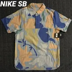 NIKE SB ナイキスケートボード　プルオーバーシャツ　比翼仕様　新品未使用のサムネイル