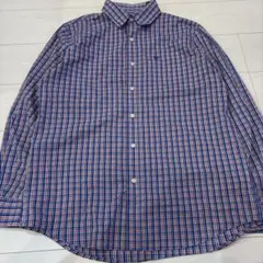美品 chaps 長袖 チェックシャツ アメカジ ヴィンテージ 原色