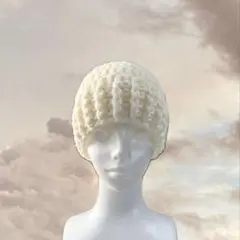 ビーニー クロシェハット クラッシャーハット ニット帽