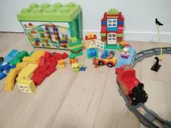LEGO DUPLO 10580の緑のBOXセット&列車セット